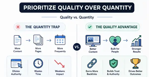 Prioritizing Quantity Over Quality