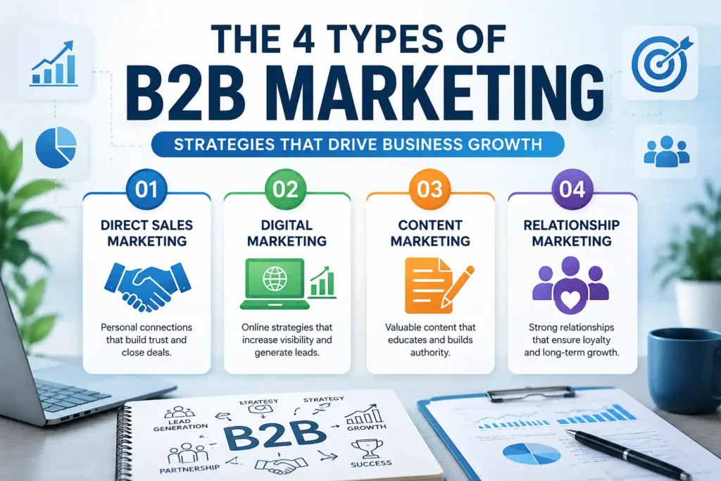 4 types of B2B Marketing